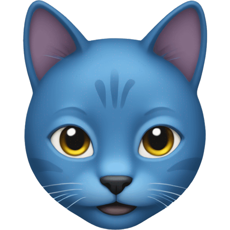 blue cat emoji