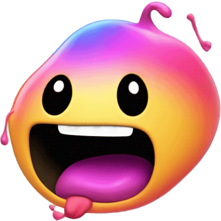 Blob headbanging hard emoji