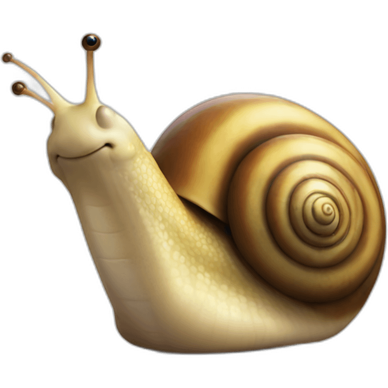 gary the snail looking cool emoji