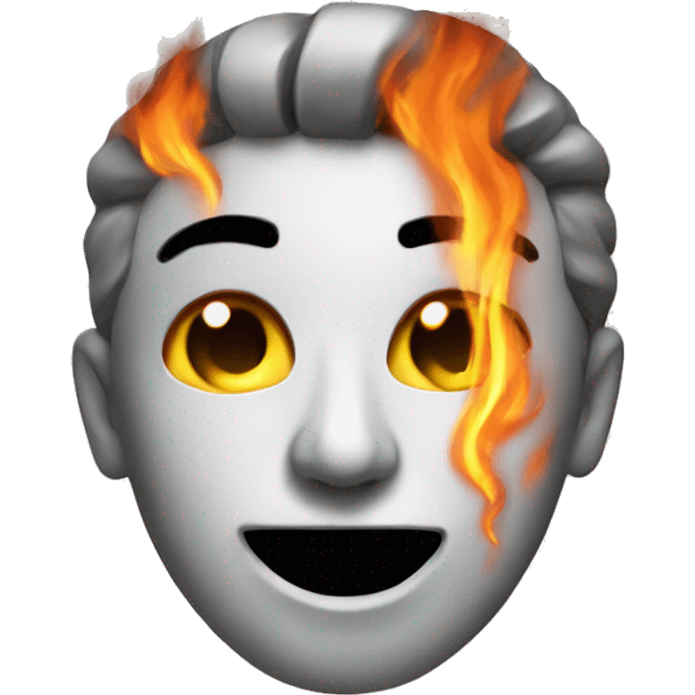 Burning ind emoji