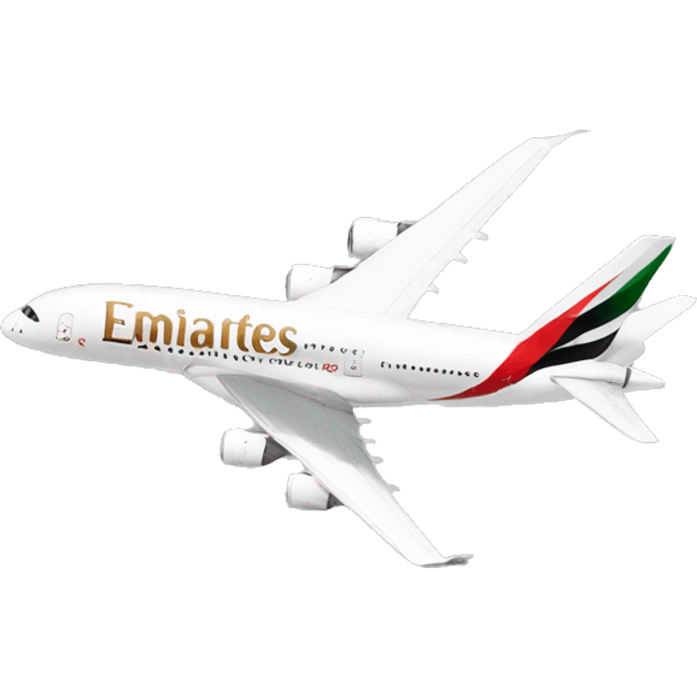 Emirates airline tail emoji