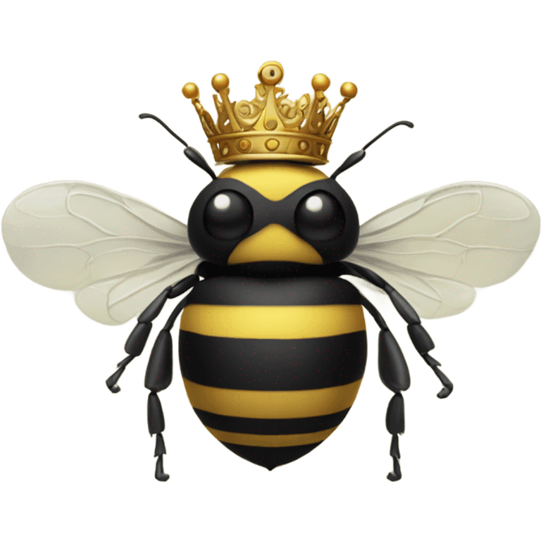 Bumblebee with the crown  emoji