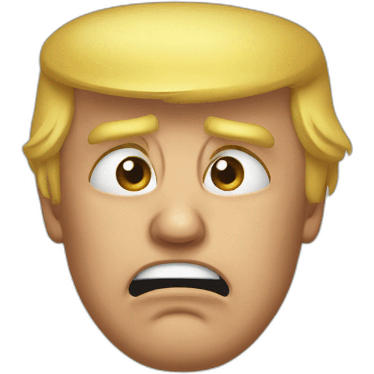 Donald Trump crying emoji