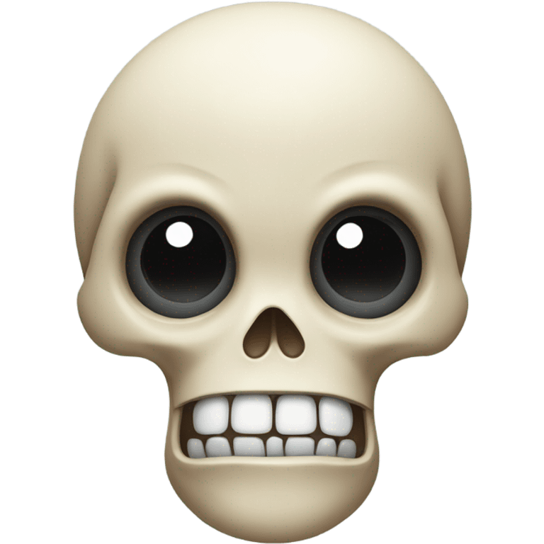 skull thats shocked emoji