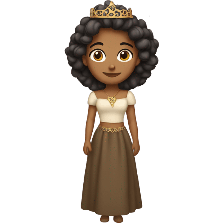 Latina princess  emoji