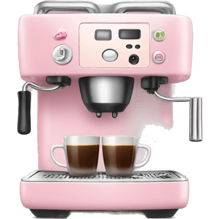 Light Pink coffee machine  emoji