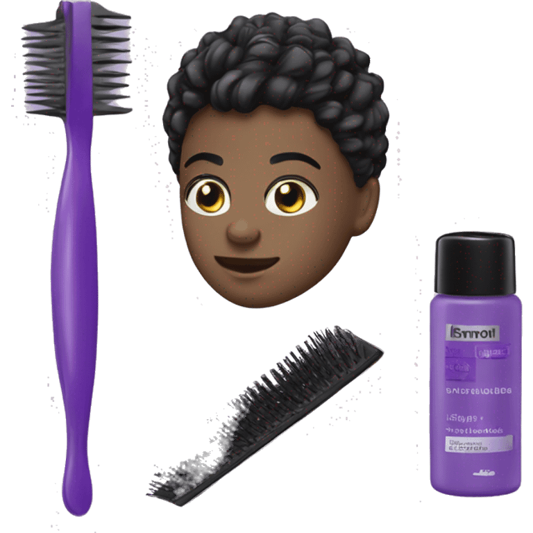 Routine capillaire Kit purple emoji