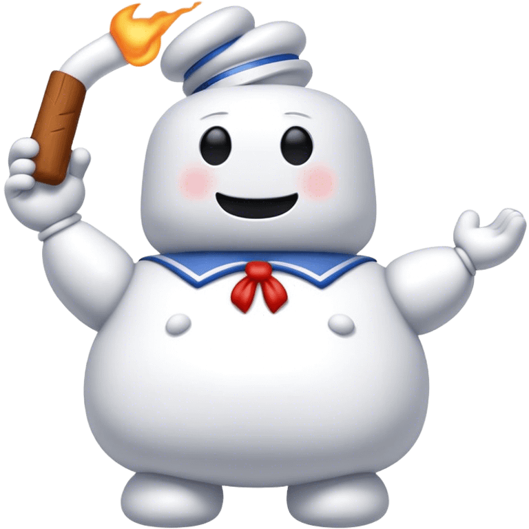 Stay puff marshmallow man  emoji