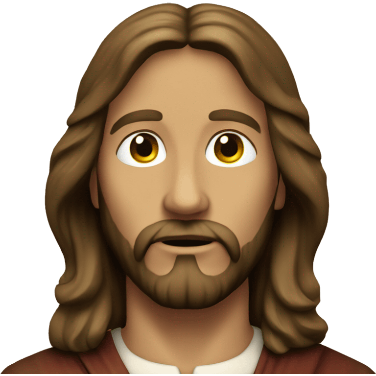 Jesus on cross emoji