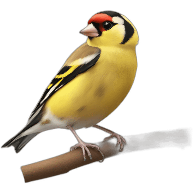 goldfinch bird emoji