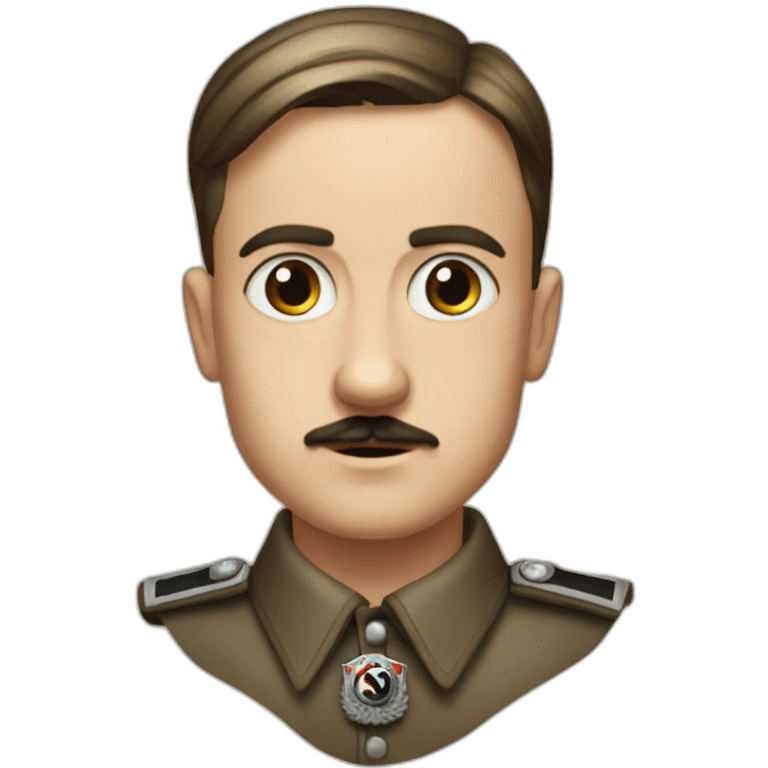 Hitler jeune  emoji