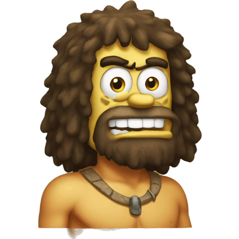 spongebob caveman emoji