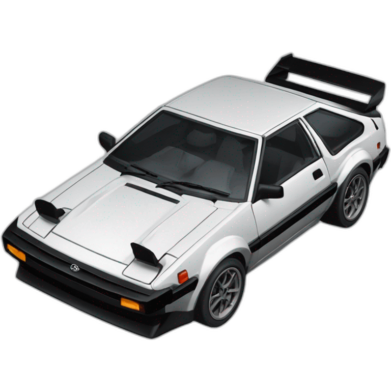 Initial D Toyota ae86 emoji