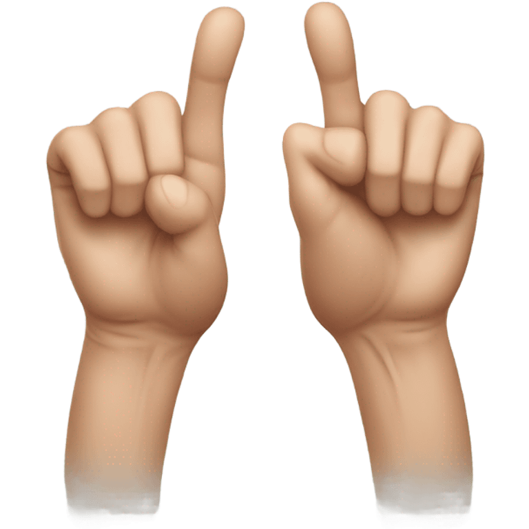 Two thumbs down  emoji