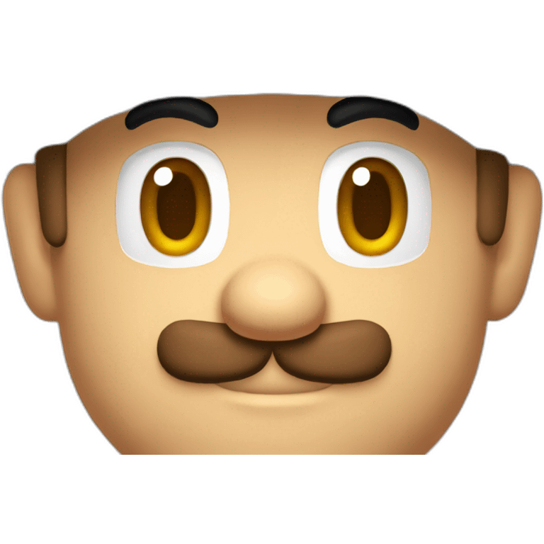 Mario head emoji