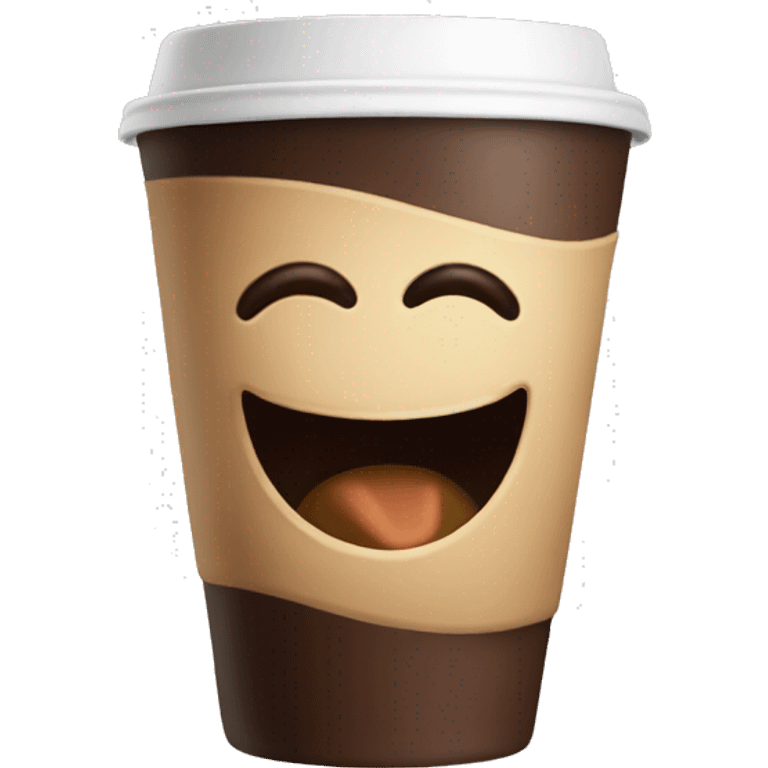 happy coffe emoji