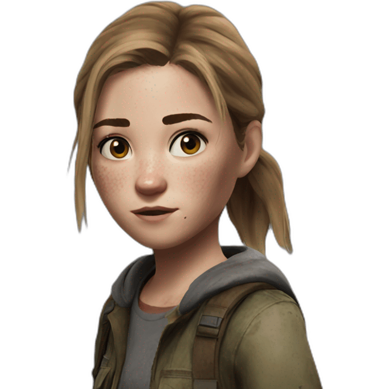 ellie williams from the last of us emoji