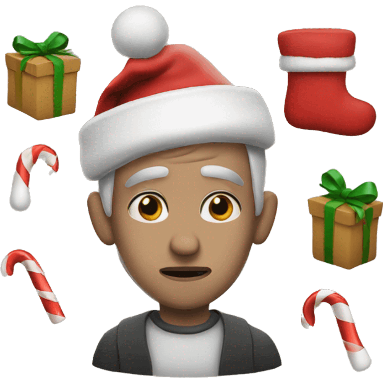 Poor Christmas  emoji