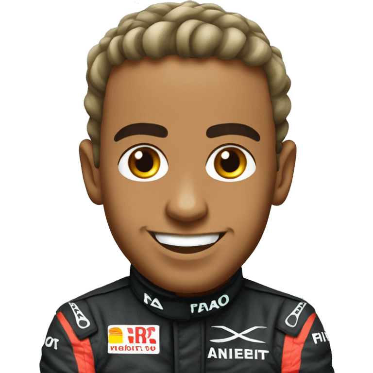 Lewis Hamilton f1 driver  emoji