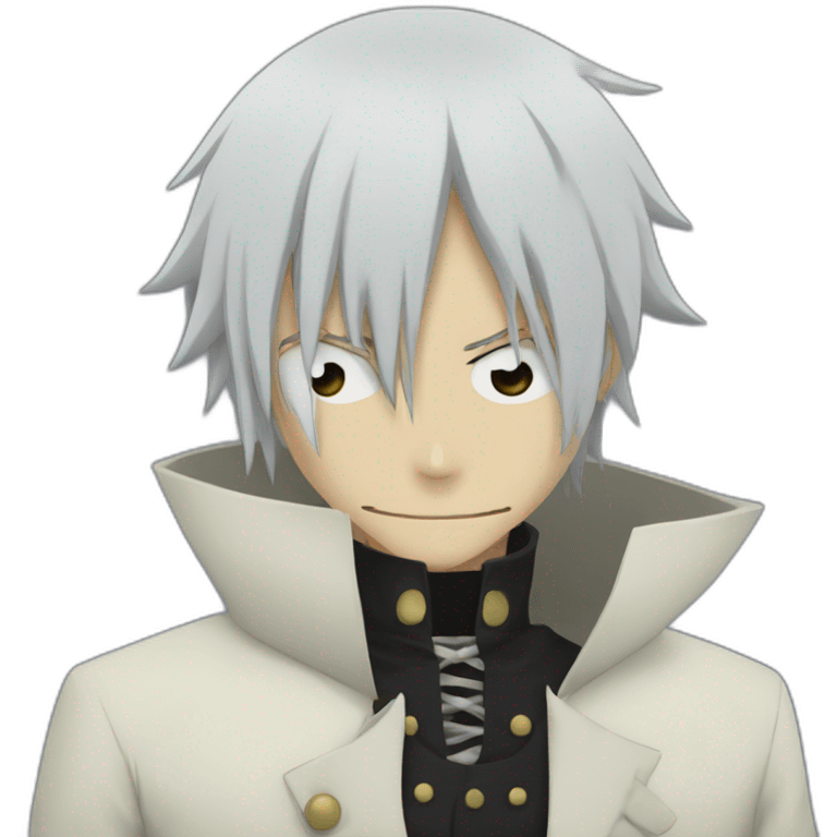 Lord Death soul eater anime emoji