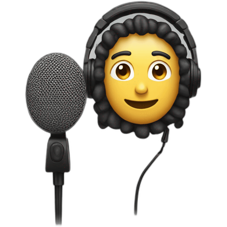 Voice Actor ROPOTE a voice over studio microphone emoji