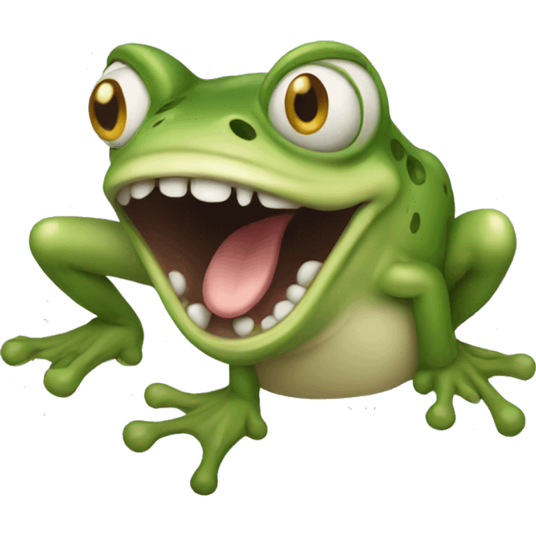 screaming frog emoji