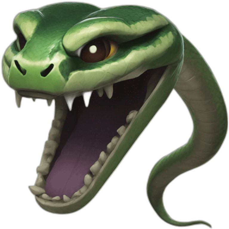 Snake with legion mask from dead by daylight emoji