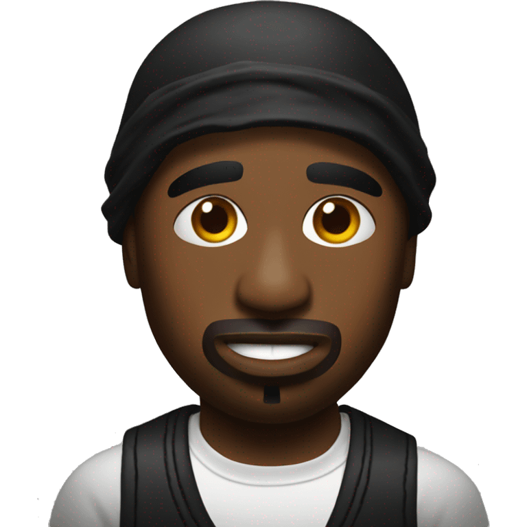 2pac with hair emoji