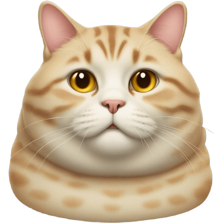 Fat cat emoji