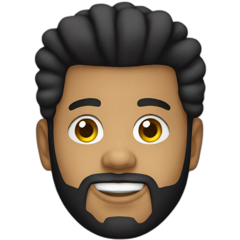 The weeknd emoji