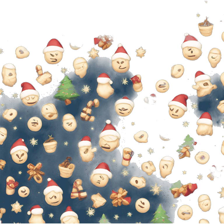 Christmas background for text  emoji