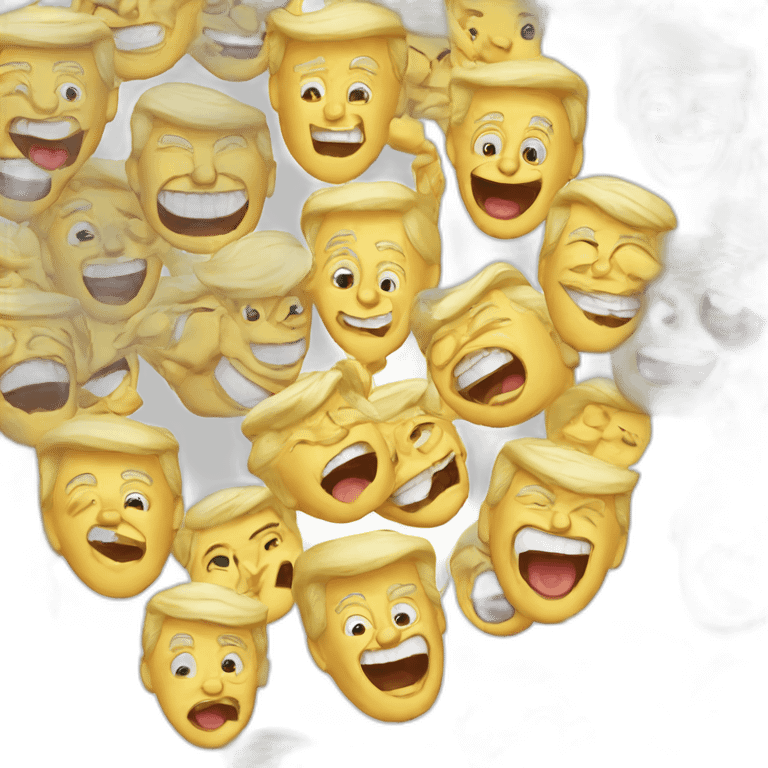 trump laugh emoji