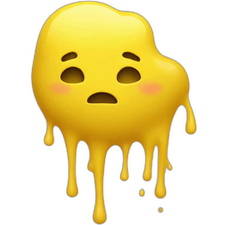 yellow blob emoji