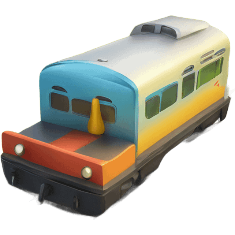 little Train in Summer für holidaymaker emoji