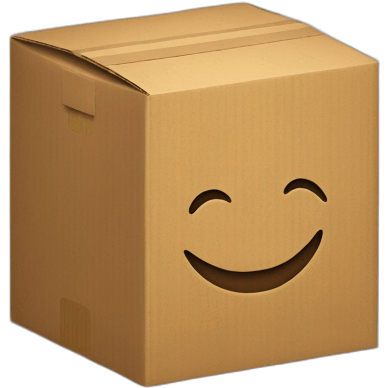 Cardboard box emoji