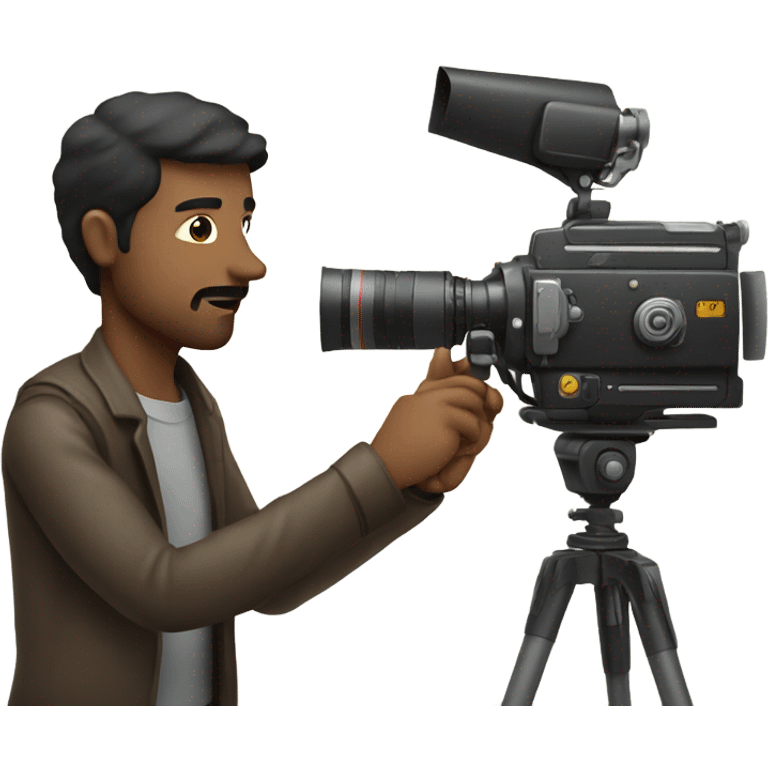 man making film emoji