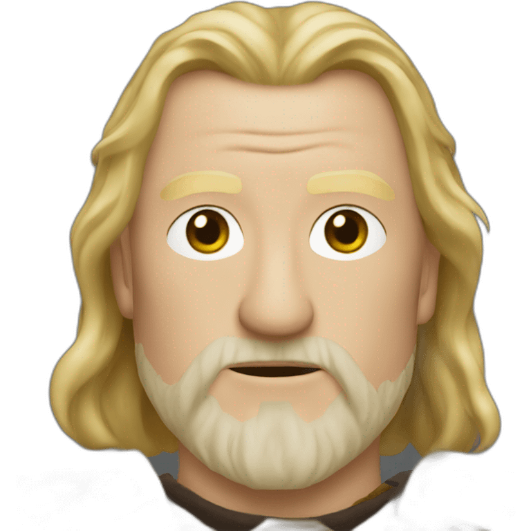 king Theoden blond hair emoji