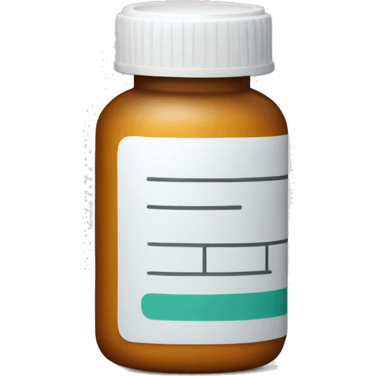 Prescription bottle emoji