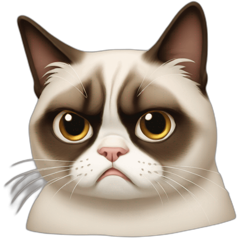 Grumpy cat the meme emoji