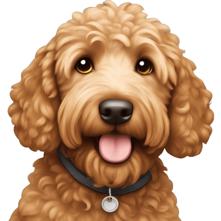 ginger goldendoodle emoji