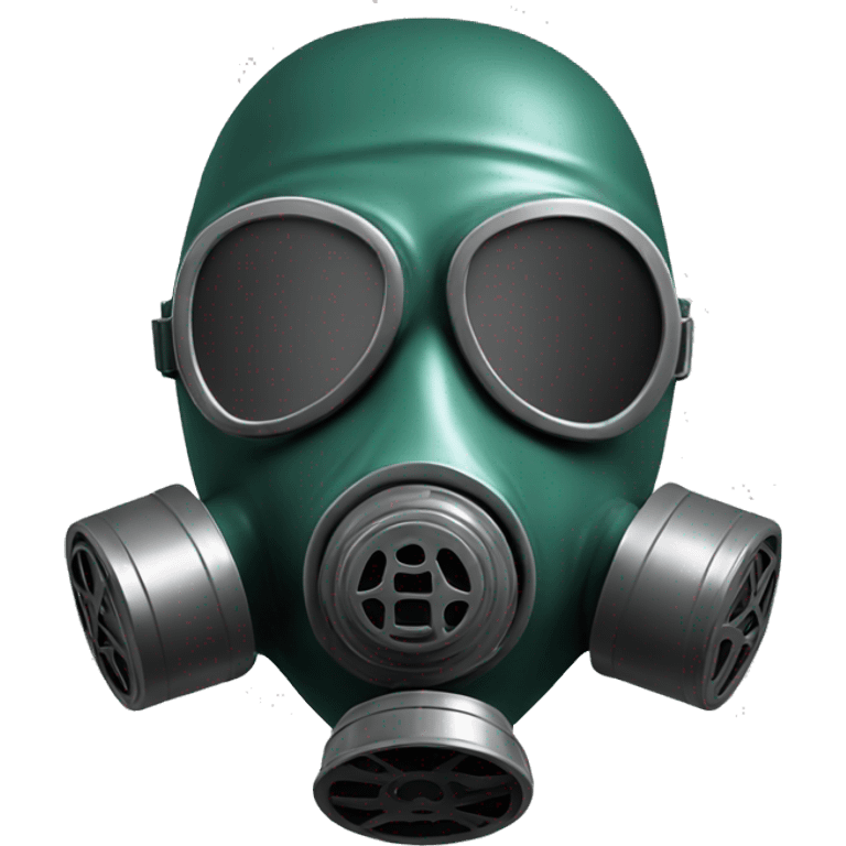 gas mask man emoji