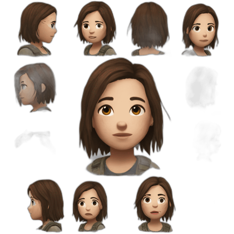 Ellie The Last of Us emoji