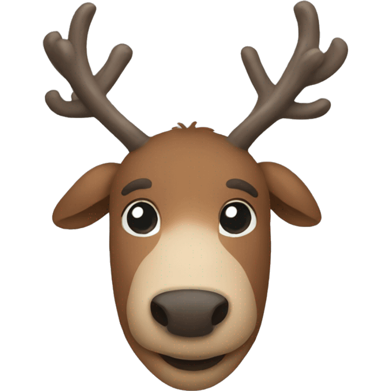 Reindeer emoji