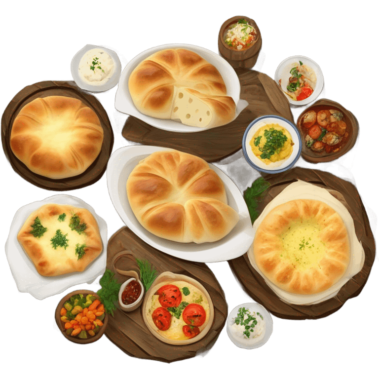 Georgian food emoji