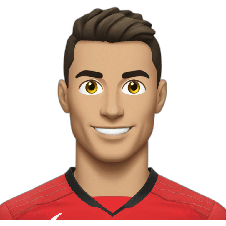 Turkish Cristiano Ronaldo in Ankaragücü Jersey emoji