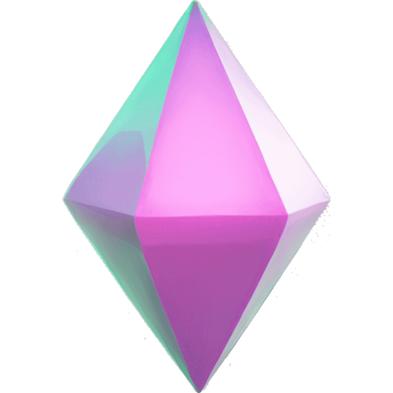 The Sims 4 plumbob light pink emoji