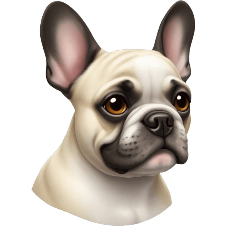 French bulldog emoji