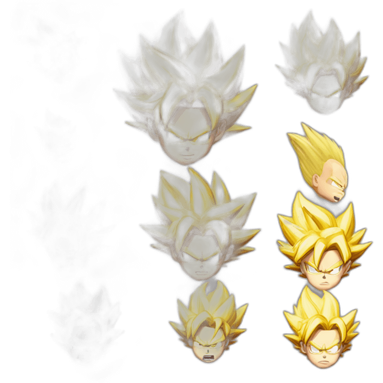 Songoku super saiyan emoji