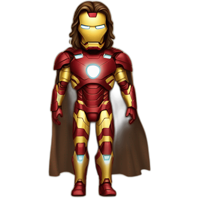 Jesus christ as iron man  emoji