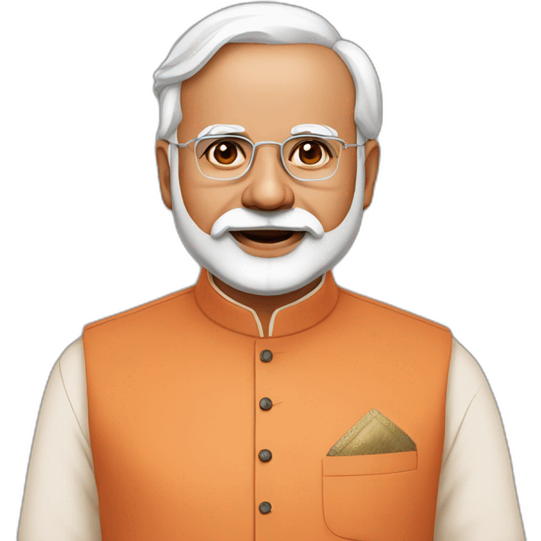 Narendra Modi 🤨 emoji